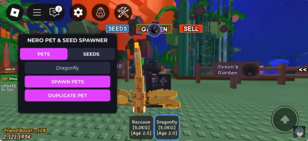 nero per and seed spawner