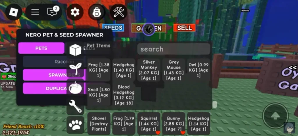 nero pet spawner