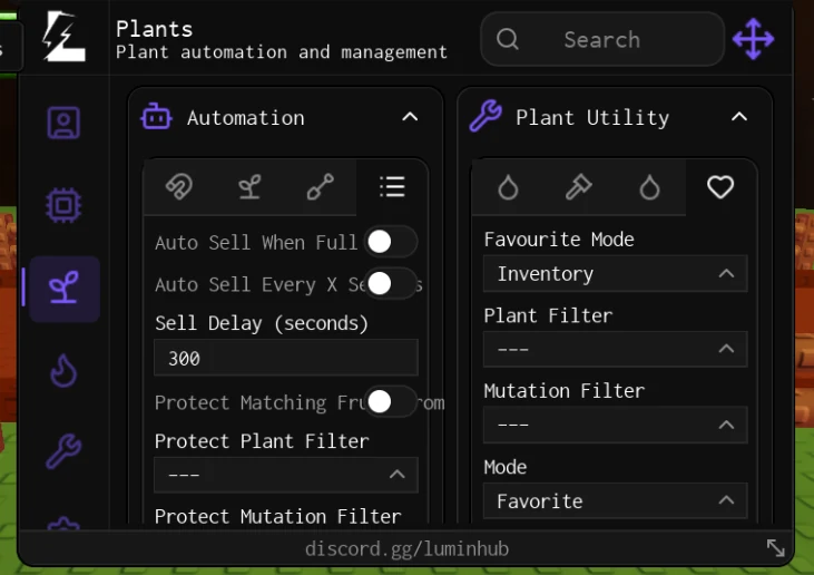 Lumin script grow a garden 2 roblox